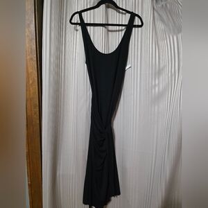 Vince Sleek Black Backless Dress